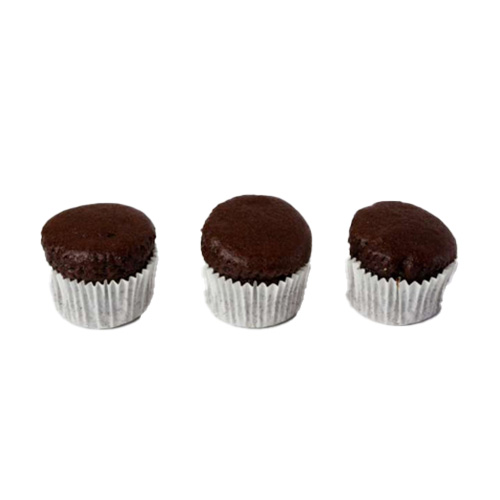 Mini Chocolate Cupcakes Plain