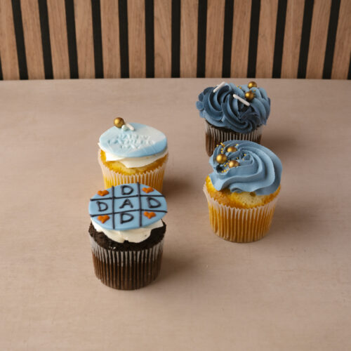 Father's Day Cupcakes x4