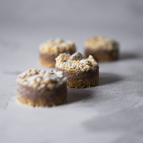 Milk chocolate crumble