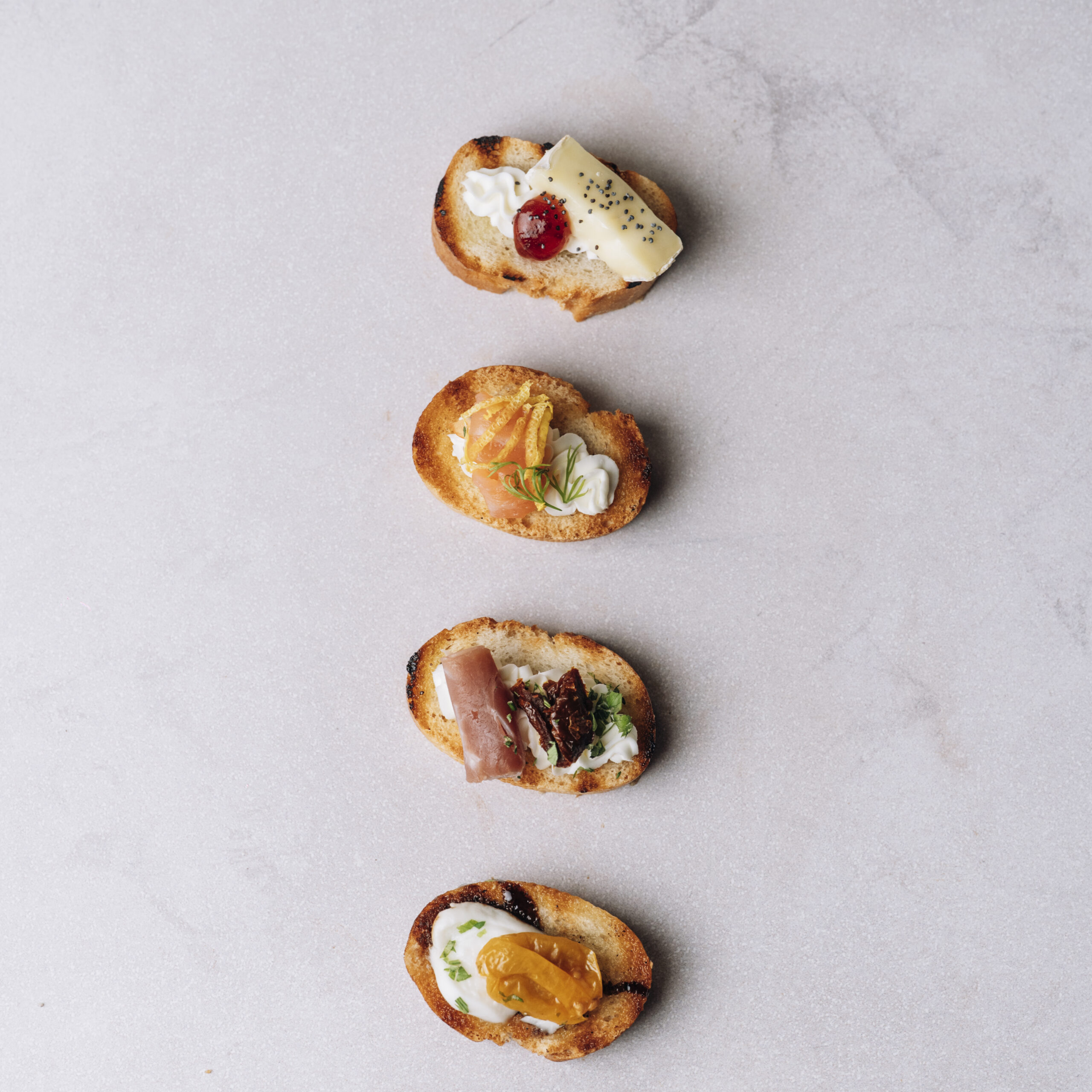 Open Sandwiches Assortment